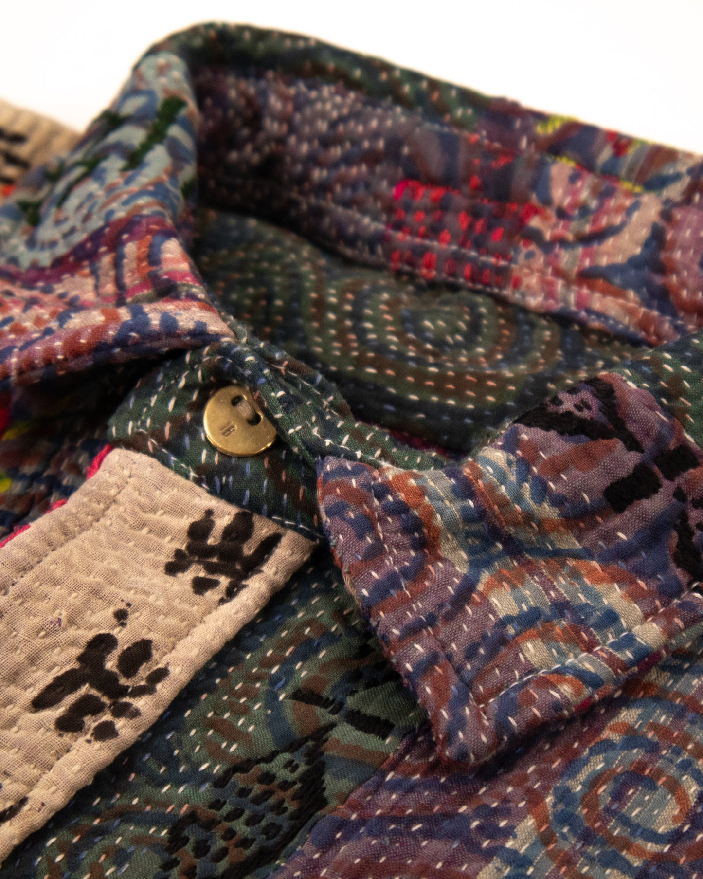 THE BLUE ISLAND - KANTHA PAUL 12 OVERSHIRT