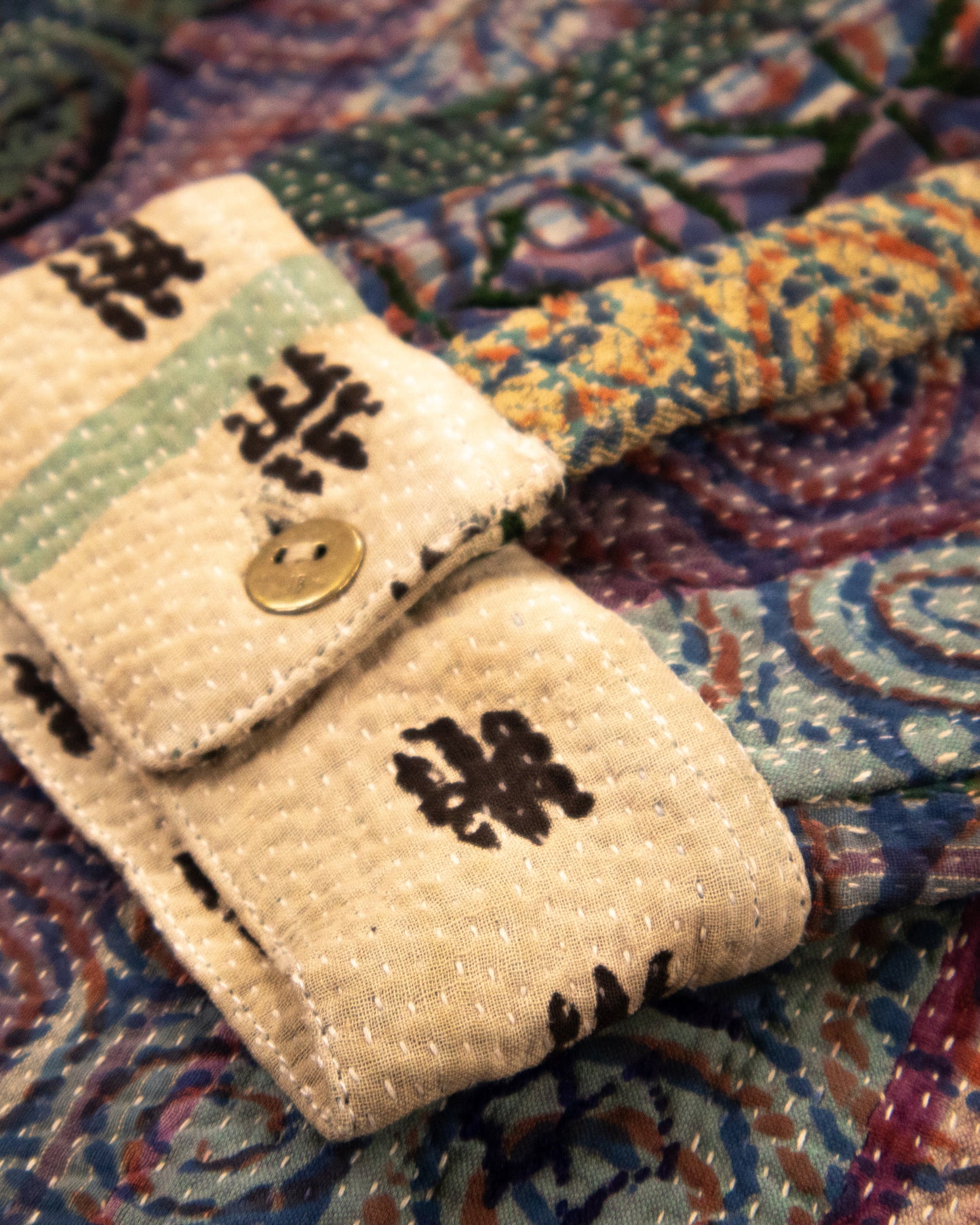 THE BLUE ISLAND - KANTHA PAUL 12 OVERSHIRT