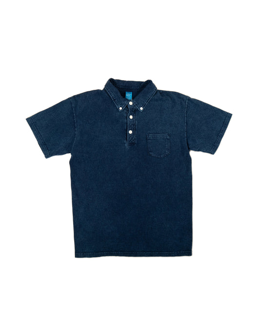 GOOD ON - T-SHIRT POLO INDIGO