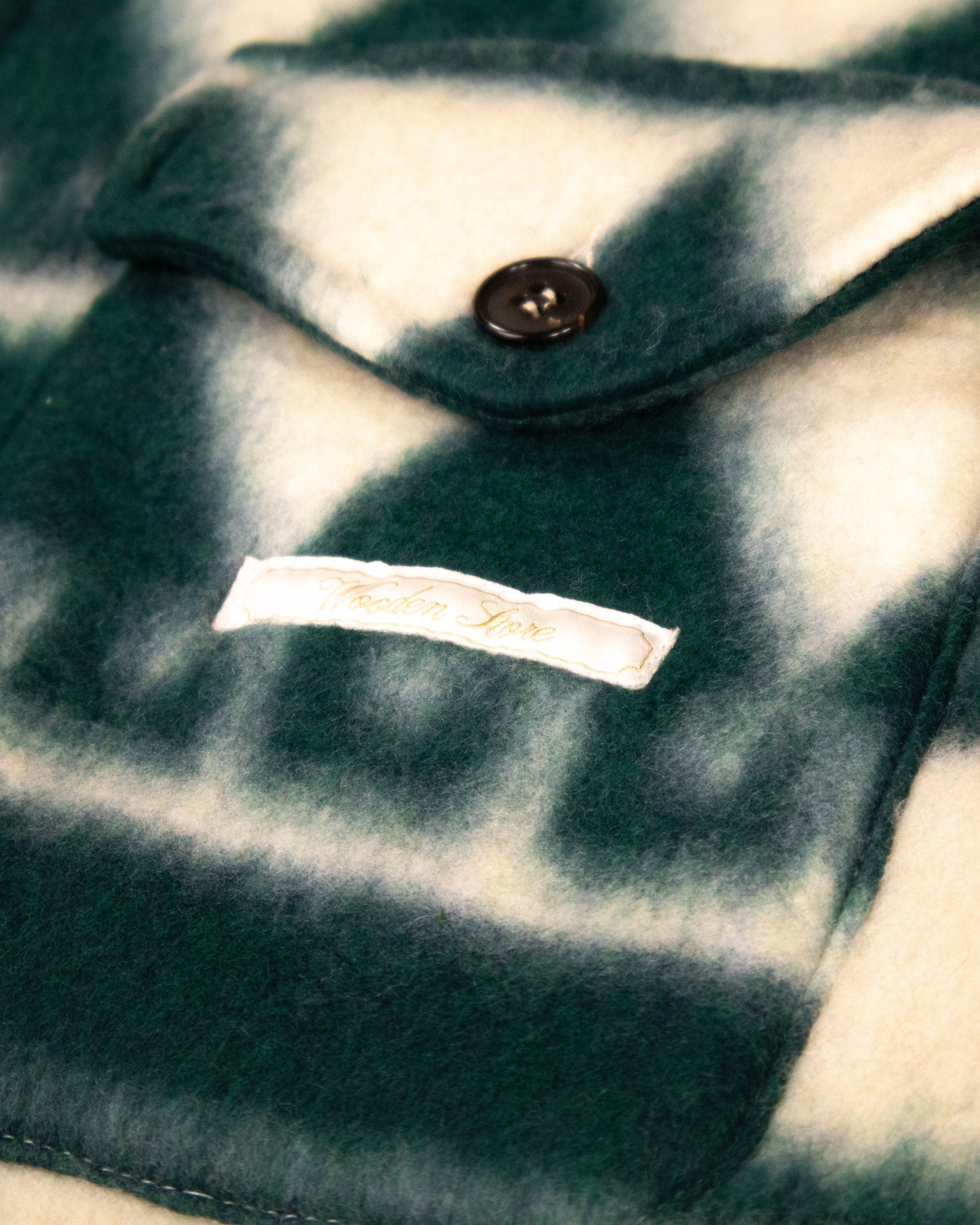 WOODEN - VESTE FANTASIA VERTE