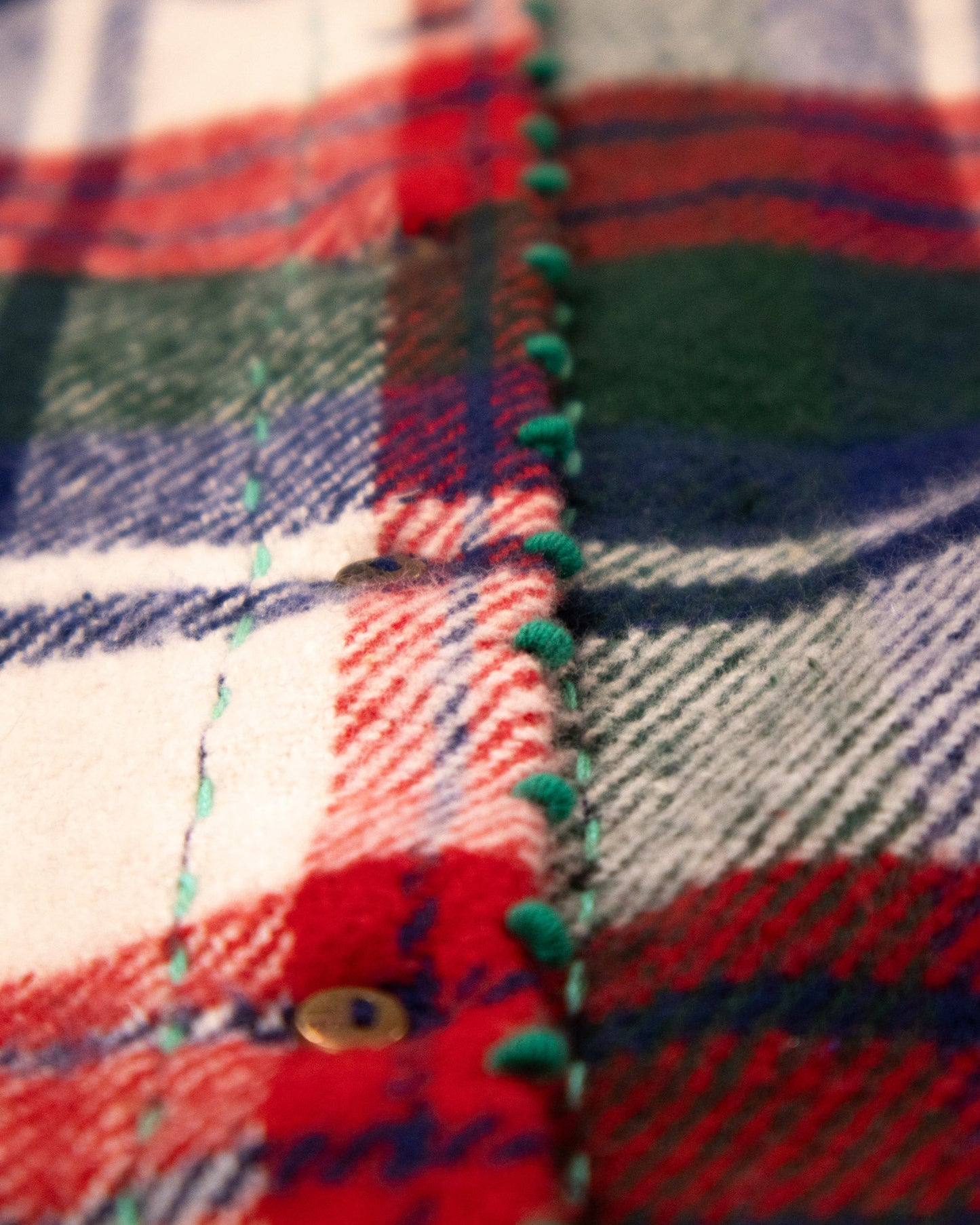 L'ÎLE BLEUE - BLOUSE FRIDA TARTAN