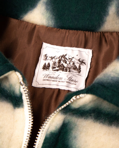 WOODEN - VESTE FANTASIA VERTE