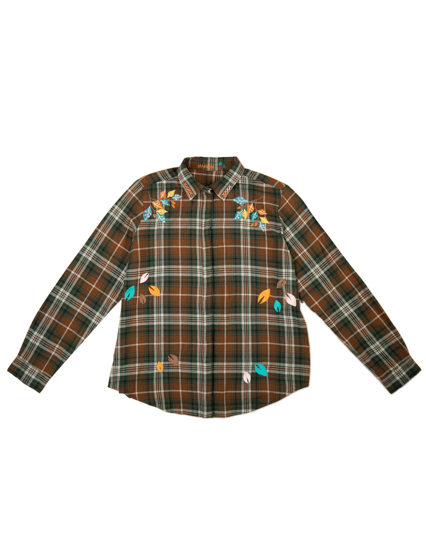 L'ÎLE BLEUE - CHEMISE MAISON LA TARTAN 2