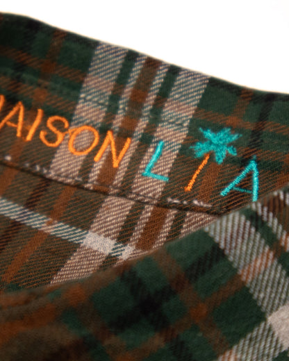 L'ÎLE BLEUE - CHEMISE MAISON LA TARTAN 2
