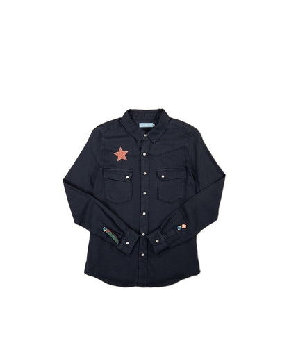 MAISON L.A - CHEMISE BRODÉ ÉTOILE