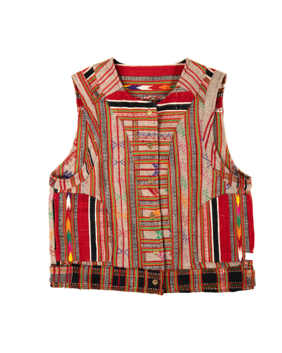 THE BLUE ISLAND - ANNIE WOLLEN VEST 1