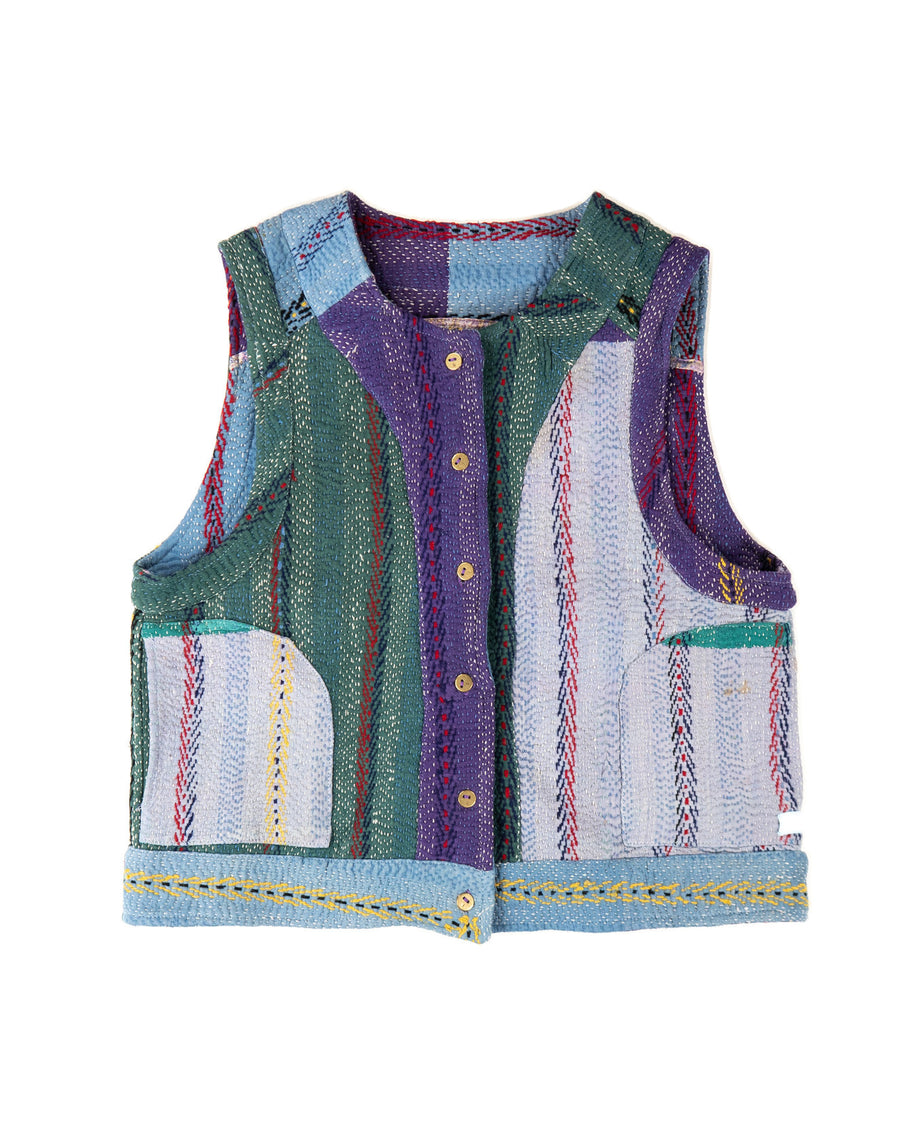 THE BLUE ISLAND - ANNIE EMB VEST 2