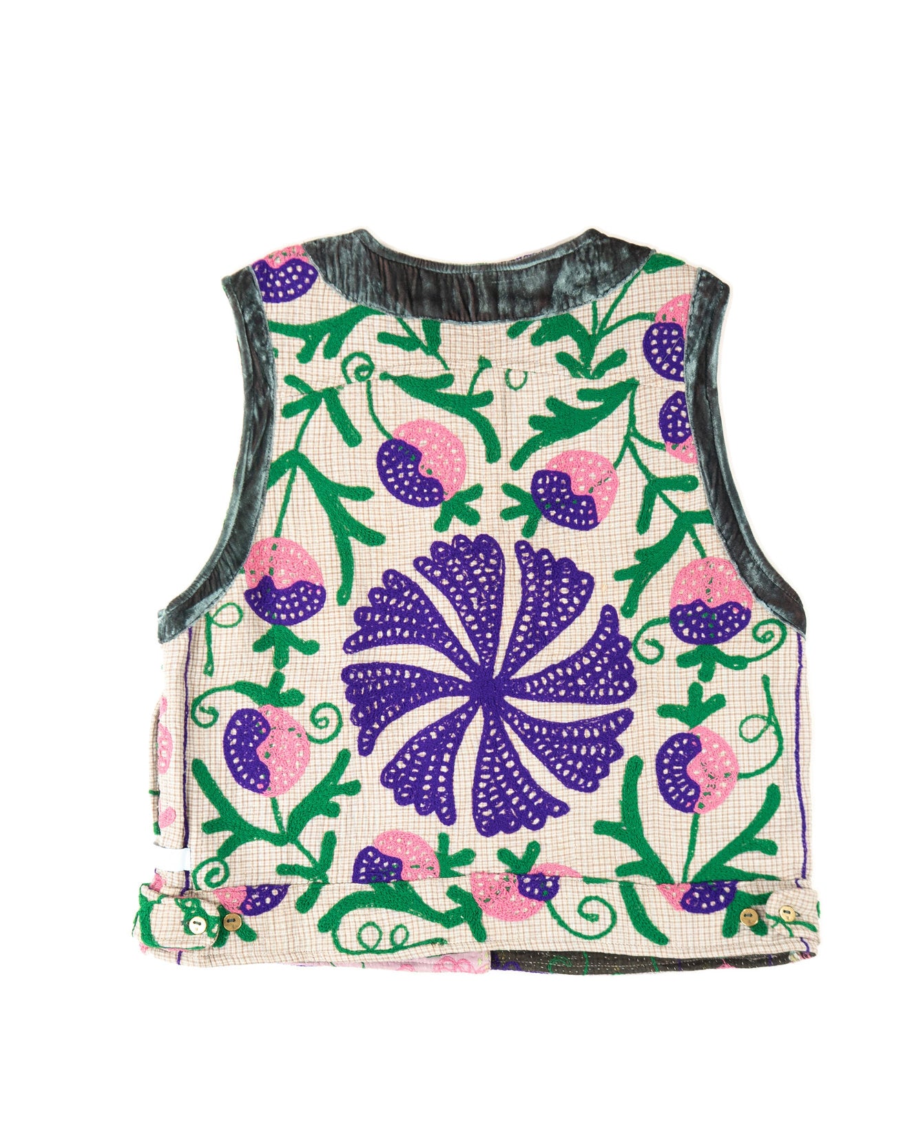 L'ÎLE BLEUE - GILET ANNIE VELVET SUZANI 1