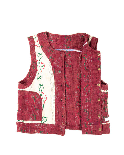 L'ÎLE BLEUE - GILET ANNIE EMB 7