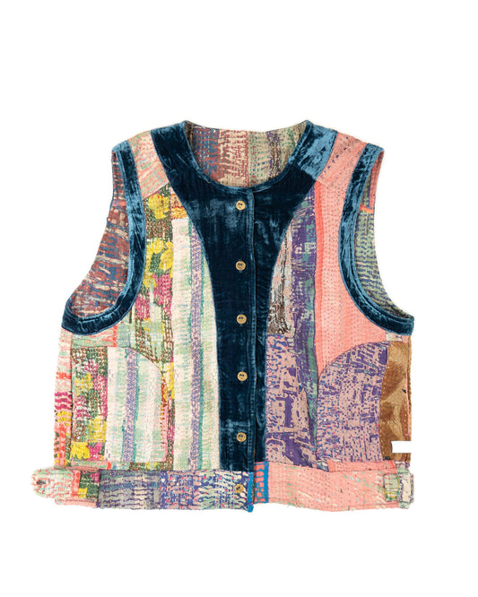 L'ÎLE BLEUE - GILET ANNIE VELVET 2