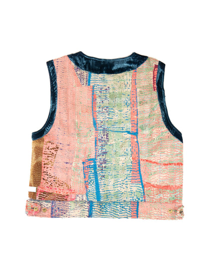 L'ÎLE BLEUE - GILET ANNIE VELVET 2