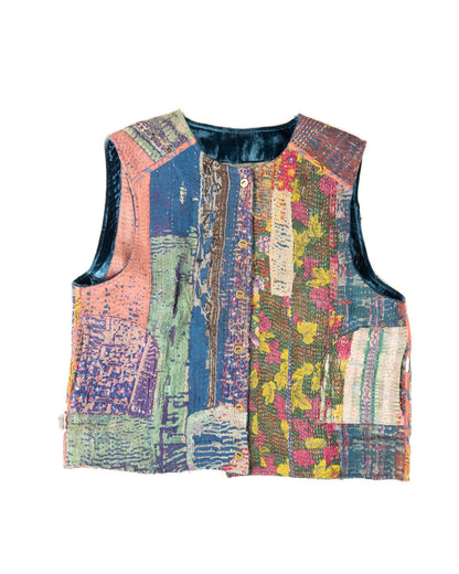 L'ÎLE BLEUE - GILET ANNIE VELVET 2