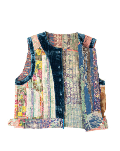 L'ÎLE BLEUE - GILET ANNIE VELVET 2