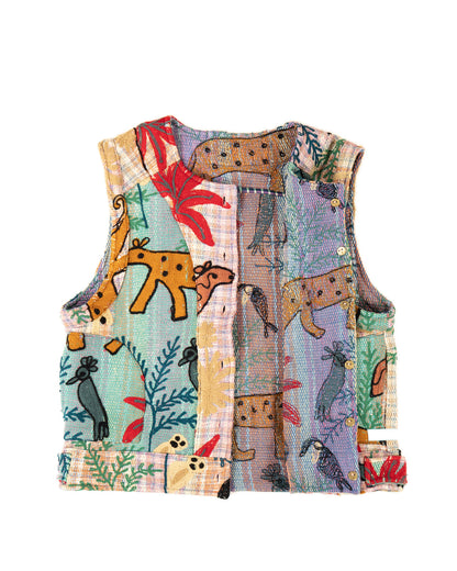 L'ÎLE BLEUE - GILET ANNIE ANIMAL 17