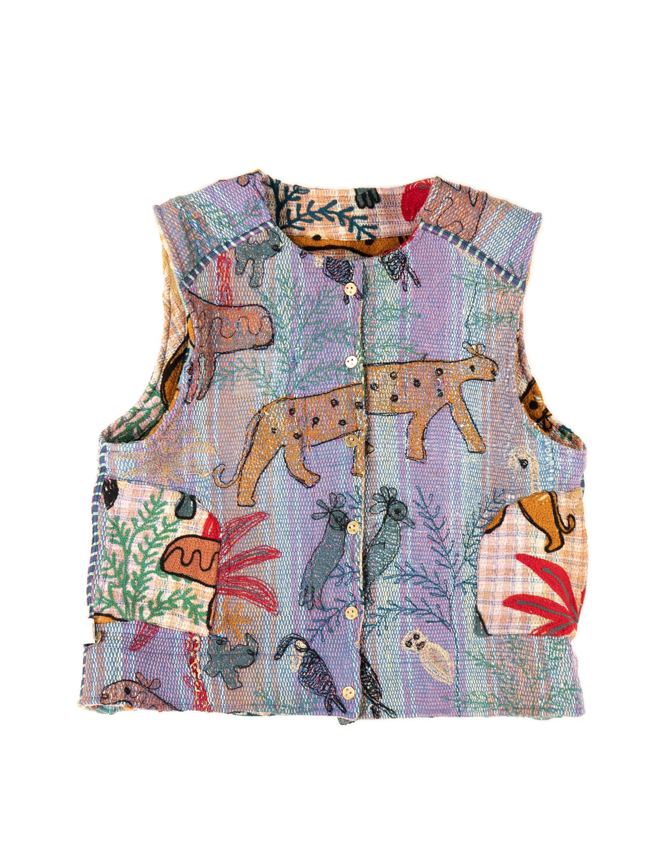 L'ÎLE BLEUE - GILET ANNIE ANIMAL 17