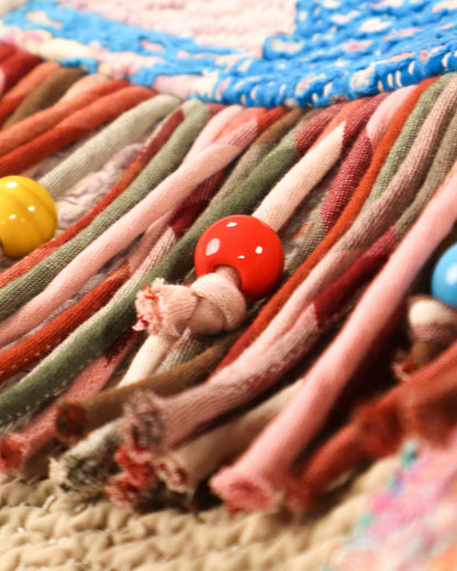 L'ÎLE BLEUE - VESTE KANTHA À FRANGE COULEUR 21