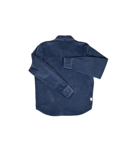 MADSON - CHEMISE VELVET INDIGO