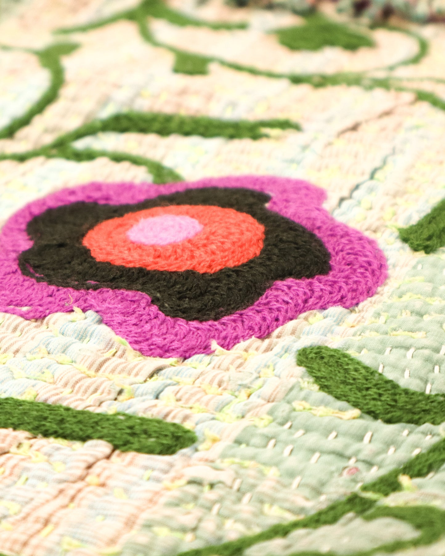 L'ÎLE BLEUE - VESTE KANTHA À FRANGES SUZANI COULEUR 2