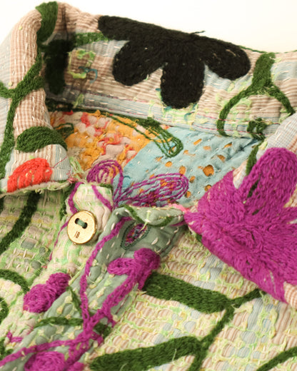 L'ÎLE BLEUE - VESTE KANTHA À FRANGES SUZANI COULEUR 2