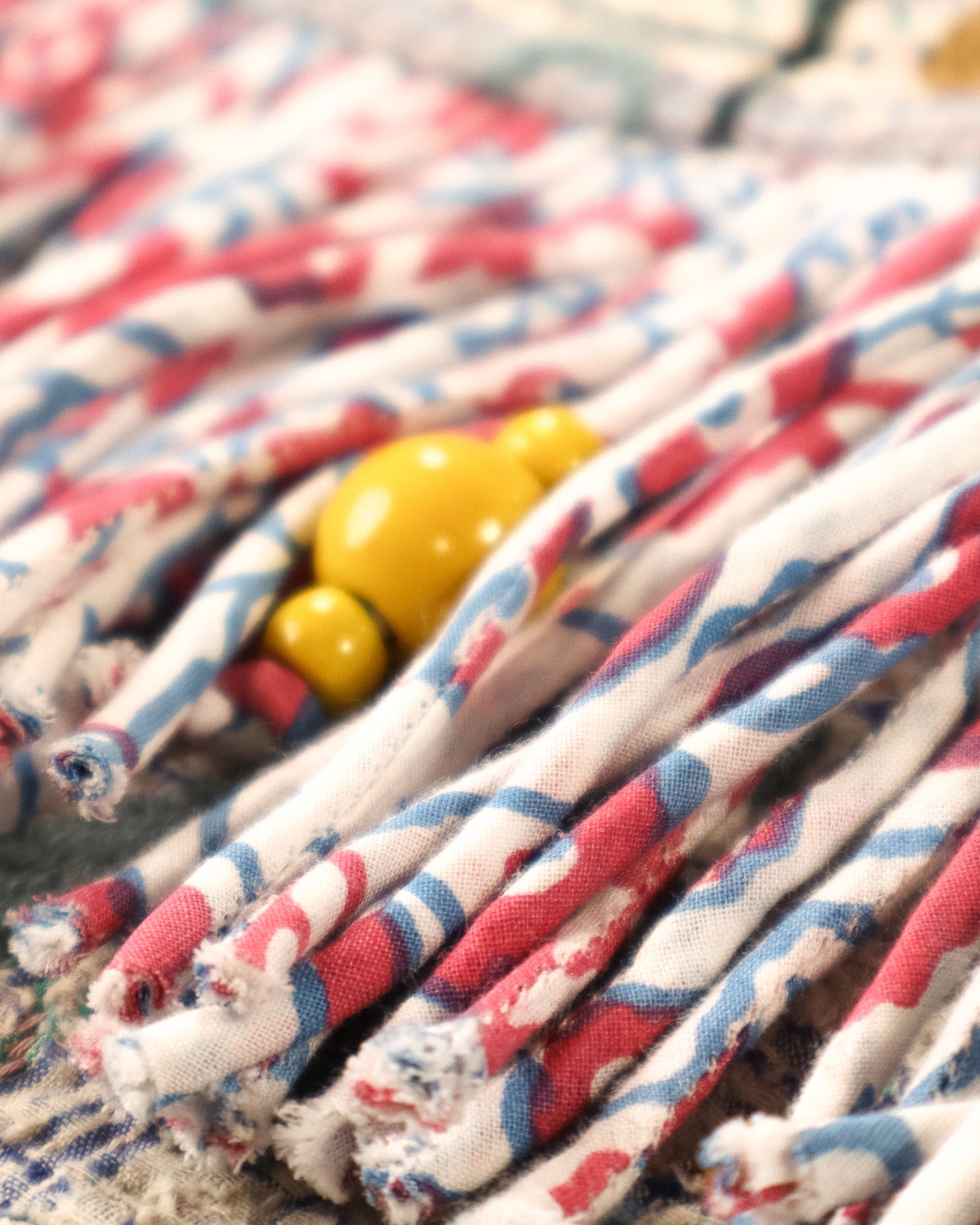 L'ÎLE BLEUE - VESTE KANTHA À FRANGES SUZANI COULEUR 10