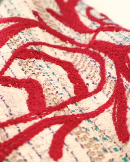 L'ÎLE BLEUE - VESTE KANTHA À FRANGES SUZANI COULEUR 10