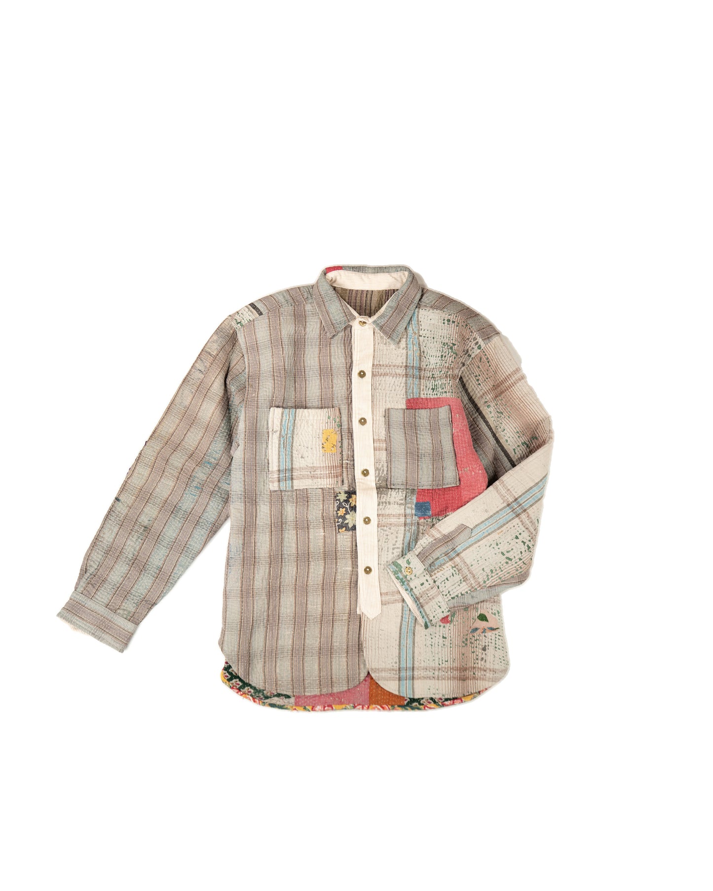 L'ÎLE BLEUE - SURCHEMISE PAUL CORDUROY CÔTELÉ COULEUR 4