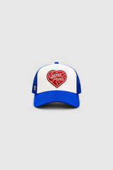 SWEET PANTS - CASQUETTE HEART FOAM - ELECTRIK