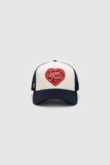 SWEET PANTS - CASQUETTE HEART FOAM - NIGHT