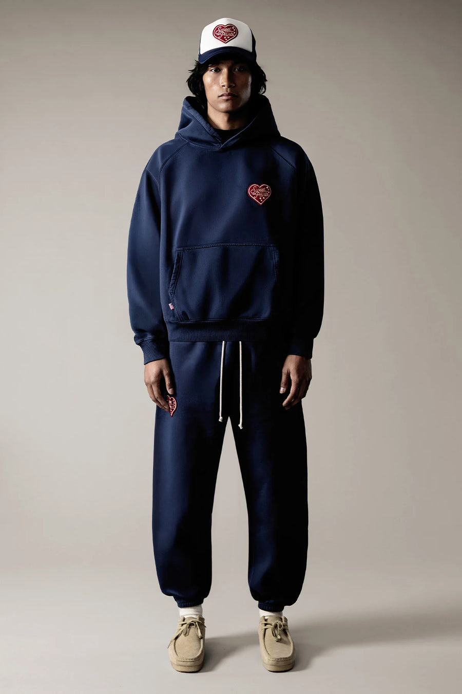 Pantalon de jogging homme Sweet Pants Heritage coloris night, vue de détail