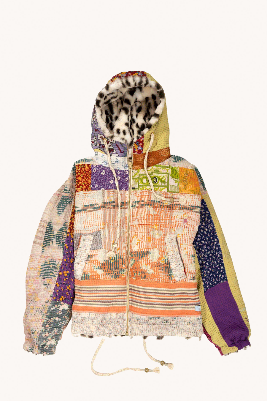 L’ÎLE BLEUE - MANTEAU HOODIE