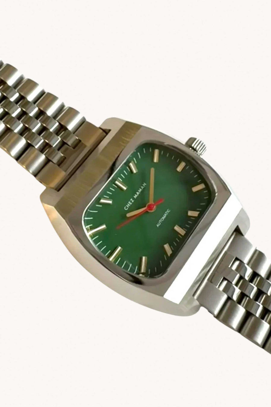 CHEZ MAMAN - MONTRE MAGNUM JUBILEE AUTOMATIQUE BASIL GREEN