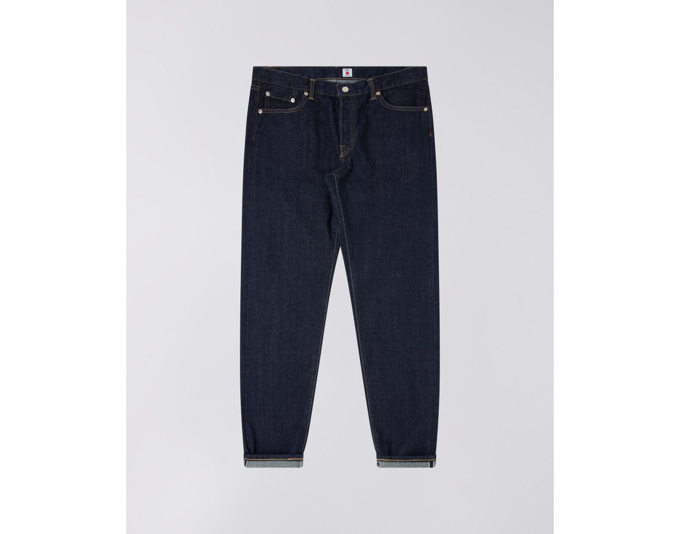EDWIN - Regular Tapered Jeans Blue Rinsed