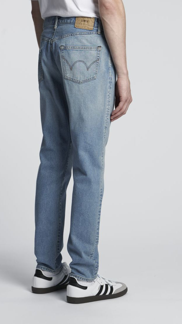 EDWIN – Slim Tapered Kaihara Blue Light Gebraucht 