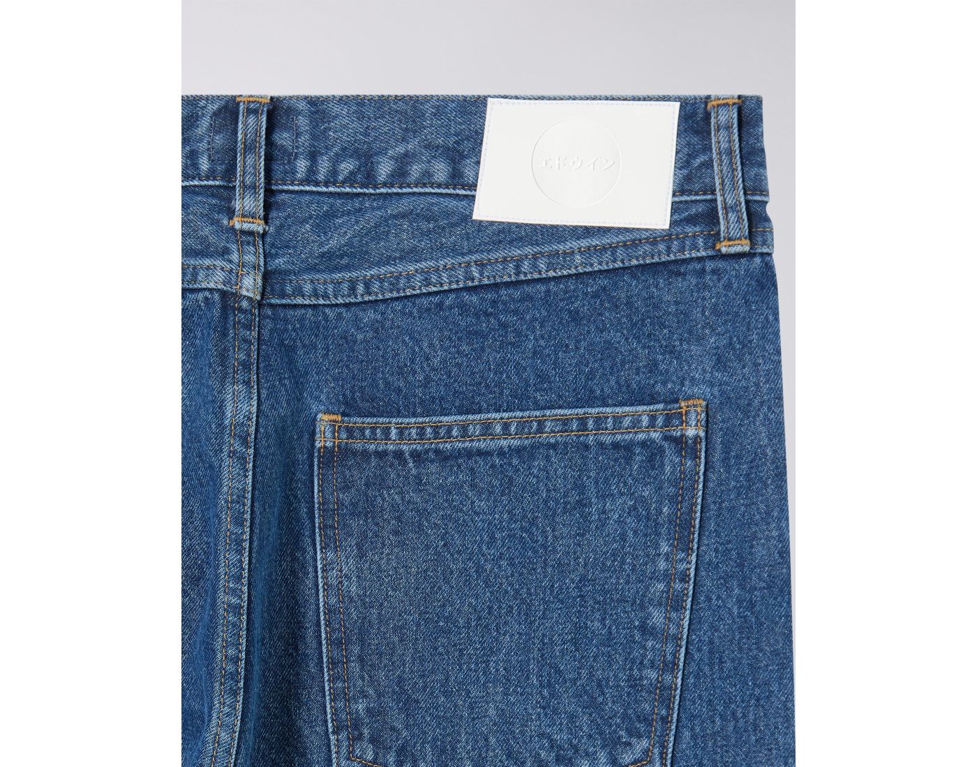 EDWIN - Cosmos Pant Arctic Blue Denim Mid Marble Wash