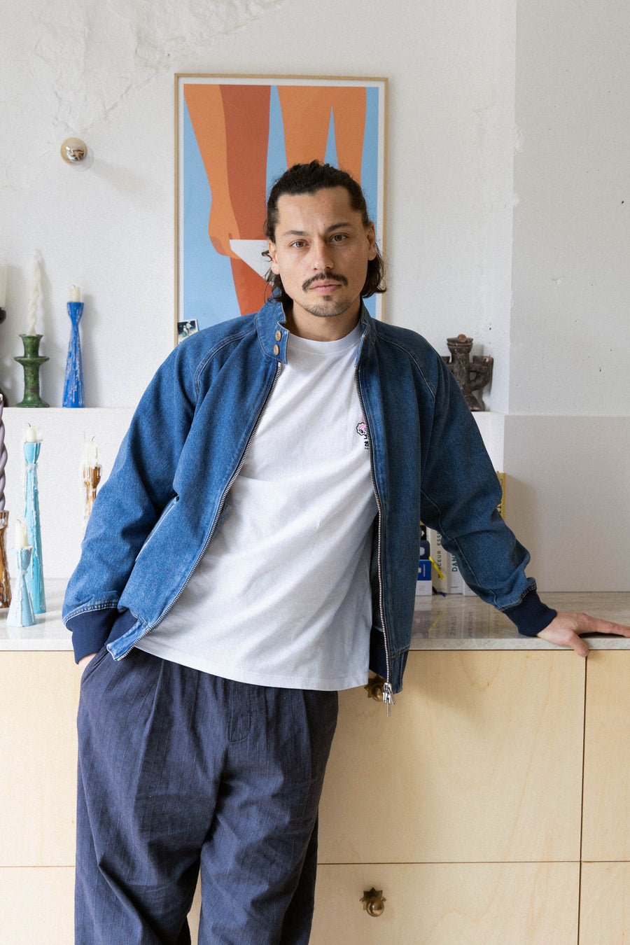 BLUE G9 DENIM JACKET