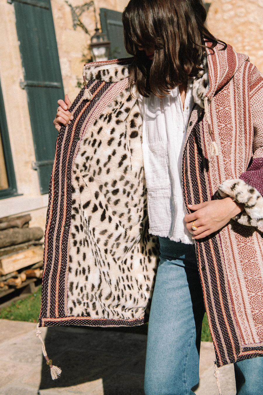 L'ÎLE BLEUE - Manteau Meenu