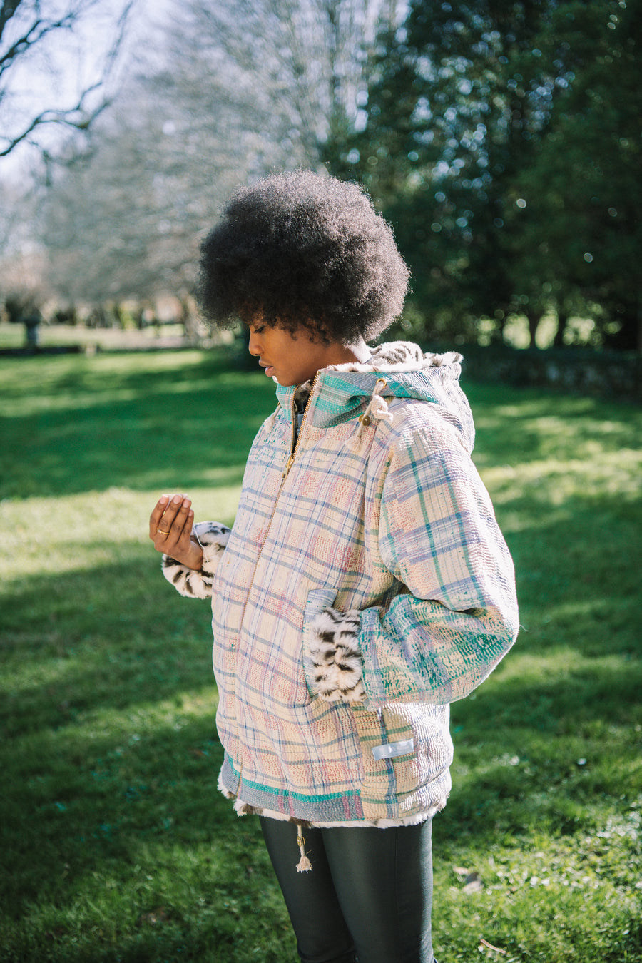 L'ÎLE BLEUE - Manteau Hoodie