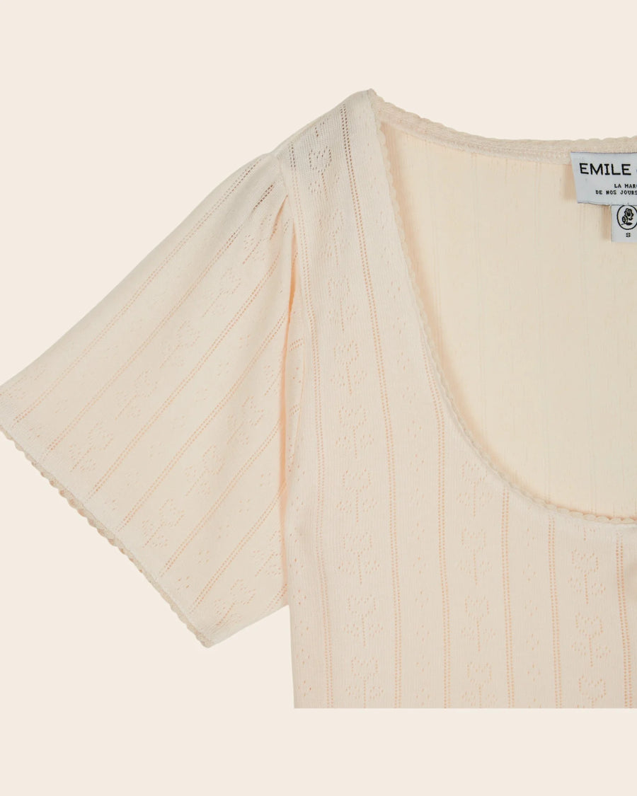 T-SHIRT EMILE ET IDA - Dona Crème