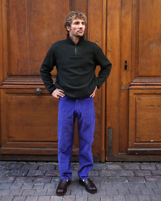 L'ÎLE BLEUE - Pantalon Cosmo Purple