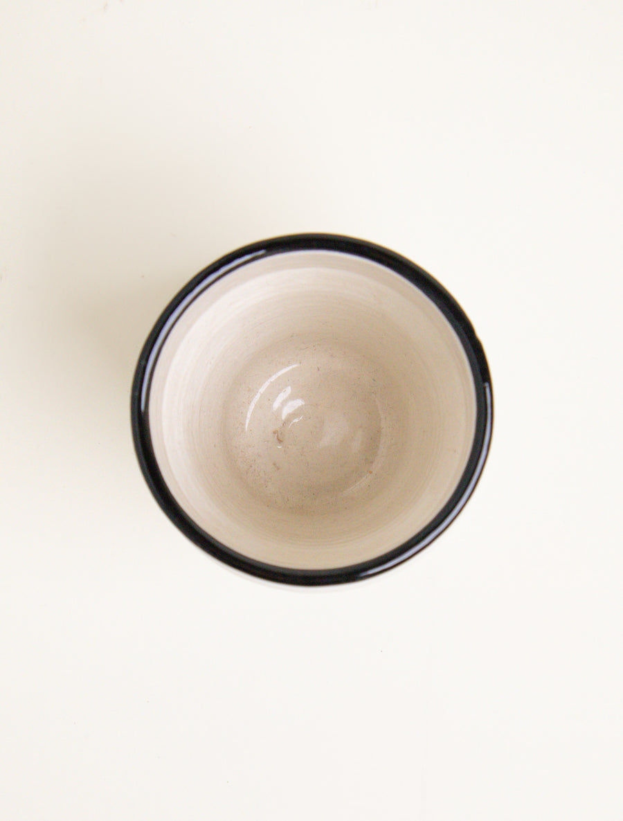 THE BLUE ISLAND - Black Palm Tree Mug