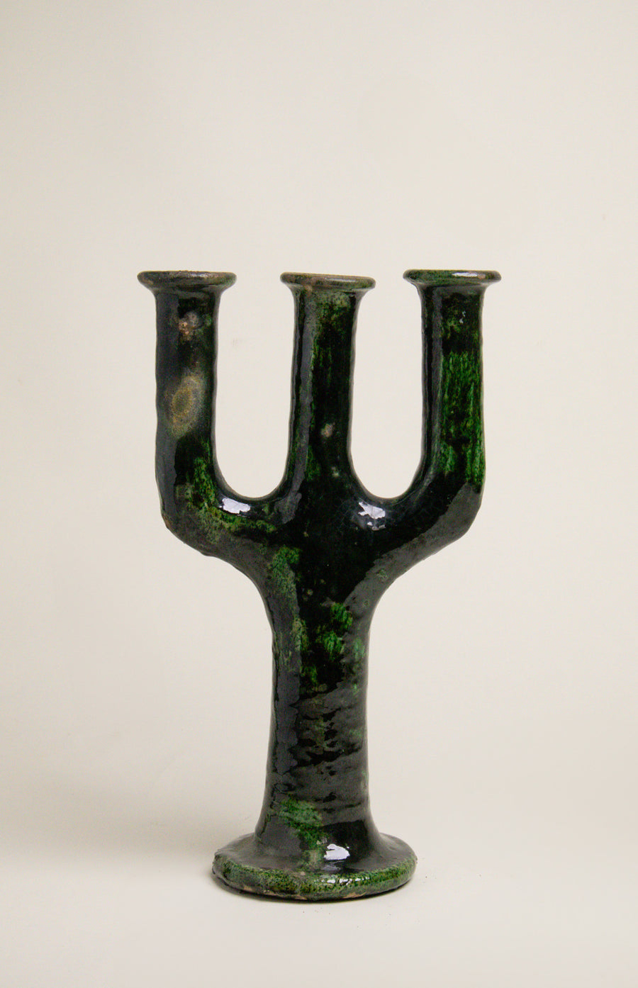 L'ÎLE BLEUE - Bougeoir Triple en Tamegroute