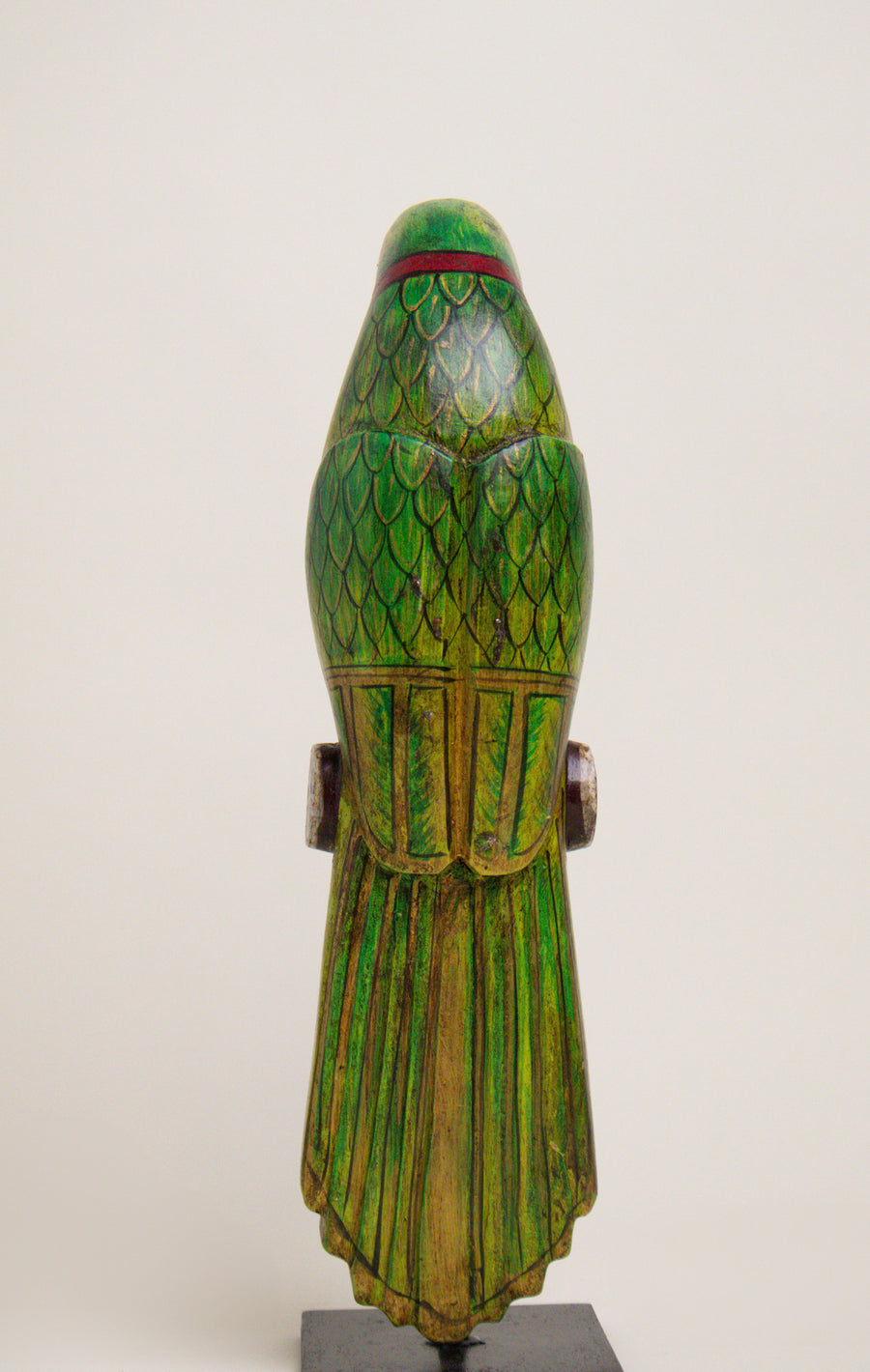 L'ÎLE BLEUE - Perroquet en Bois de Manguier