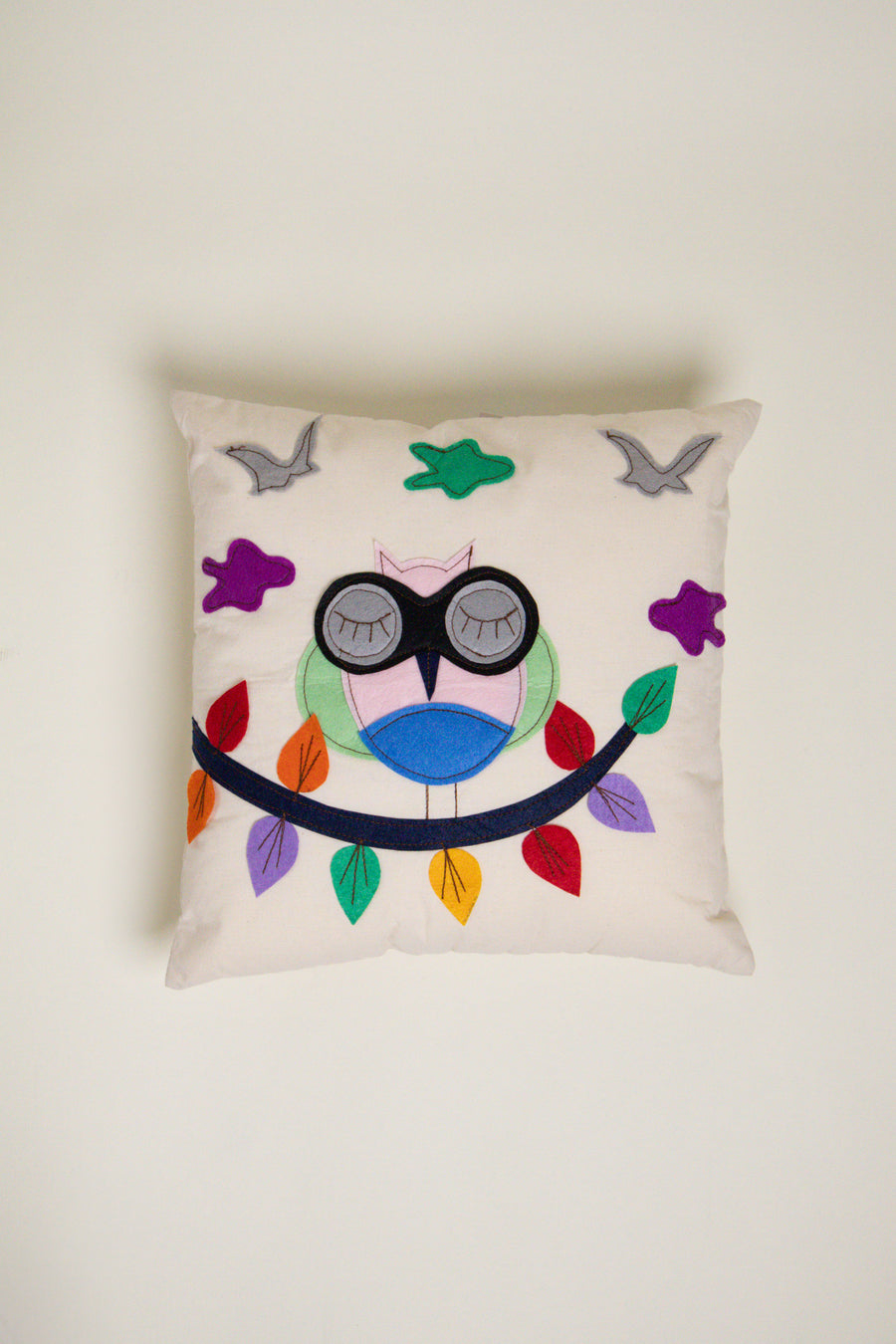THE BLUE ISLAND - Owl Cushion Cover