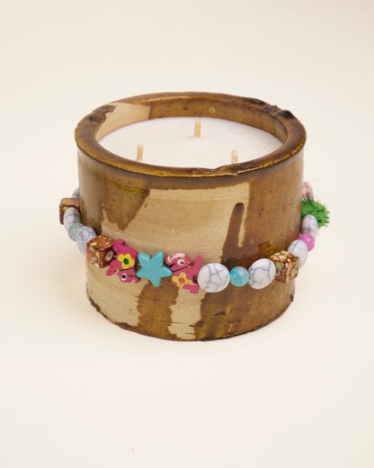 L'ÎLE BLEUE - Bougie Tamgroute