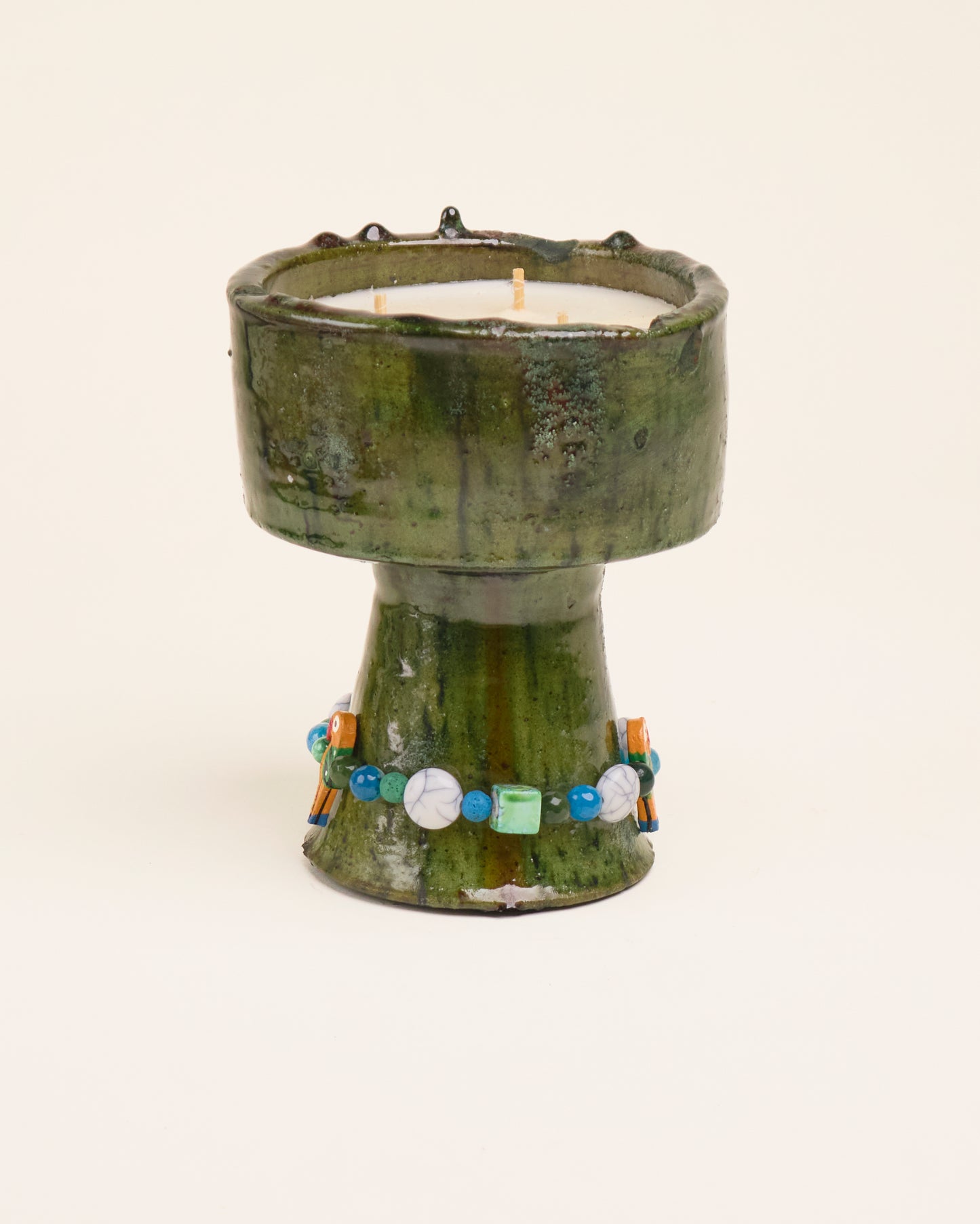 L'ÎLE BLEUE - Bougie Tamgroute Sur Pied