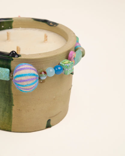 L'ÎLE BLEUE - Bougie Tamgroute