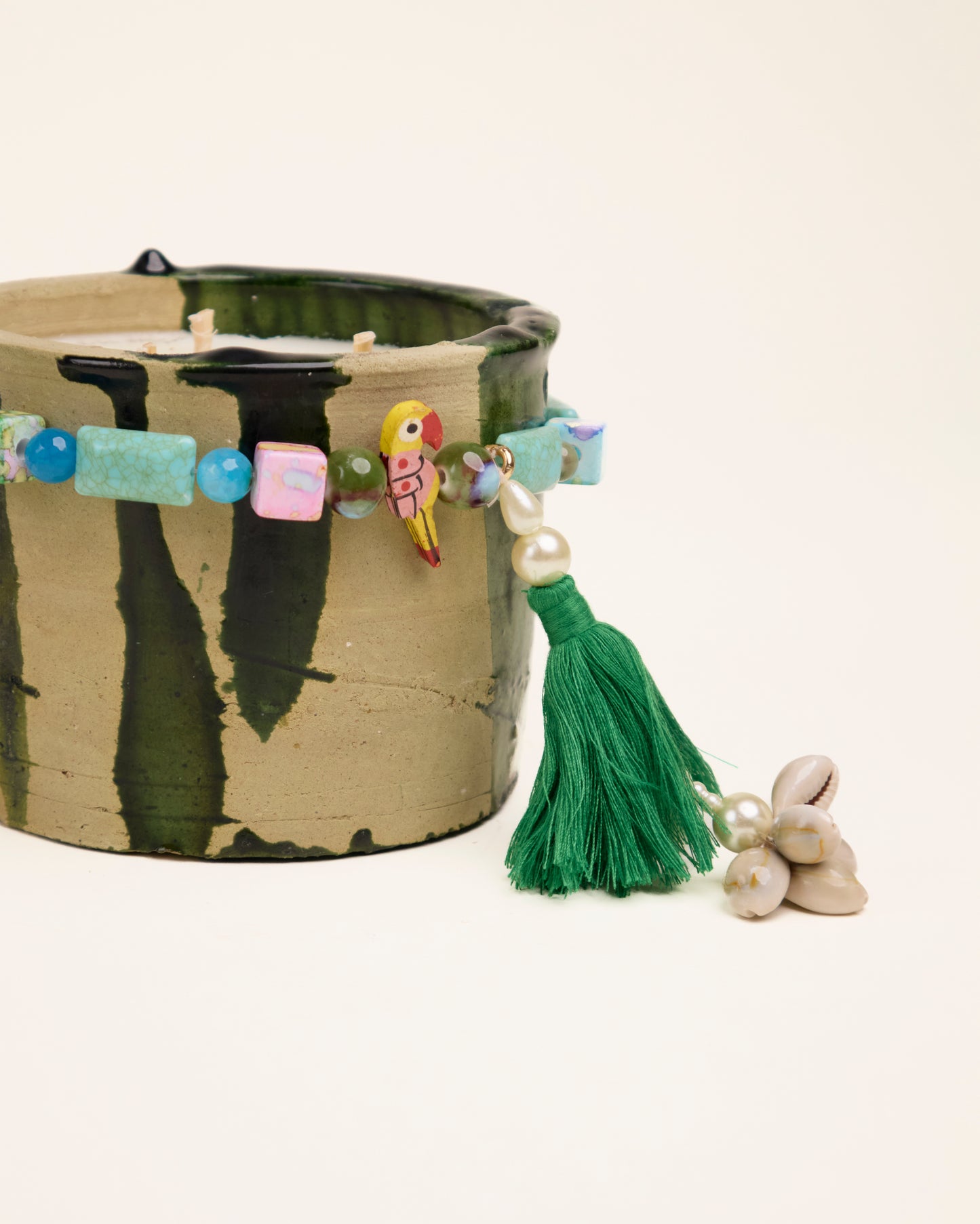 L'ÎLE BLEUE - Bougie Tamgroute