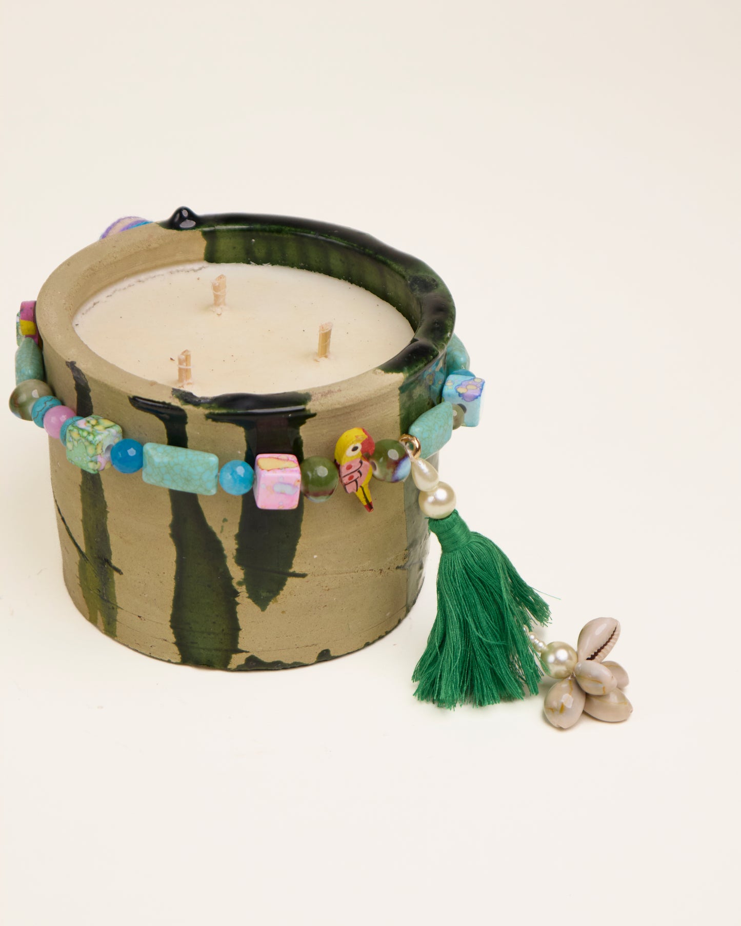 L'ÎLE BLEUE - Bougie Tamgroute