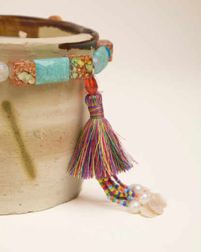 L'ÎLE BLEUE - Bougie Tamgroute