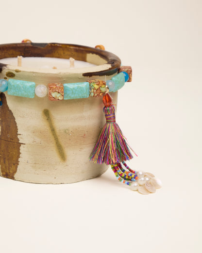 L'ÎLE BLEUE - Bougie Tamgroute